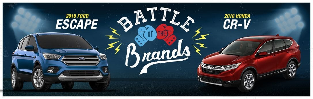 2018 Ford Escape vs. Honda CR-V